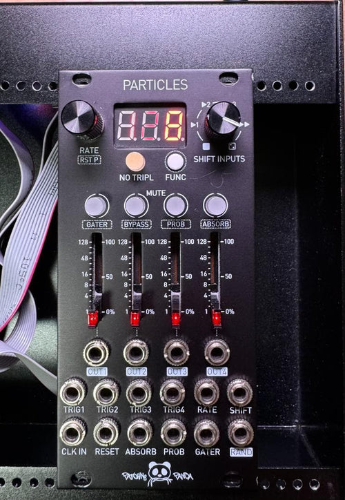 Modular Synthesizer Patching Panda Particle