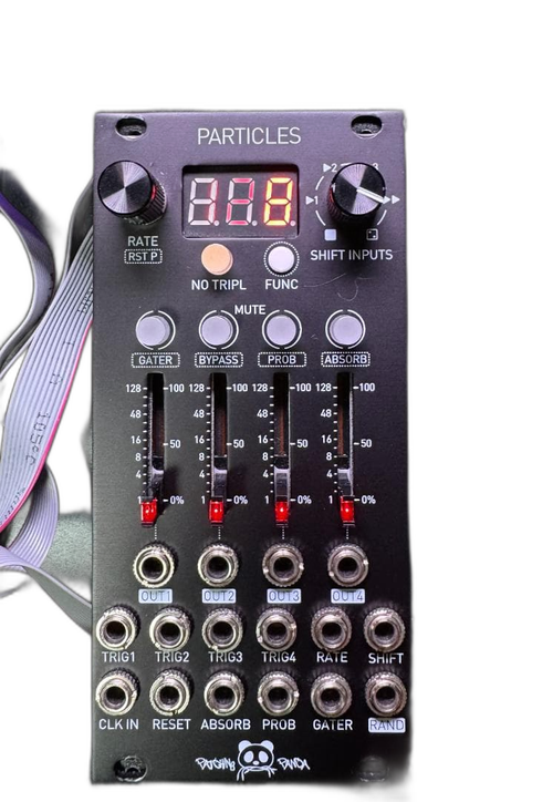 Modular Synthesizer Patching Panda Particle