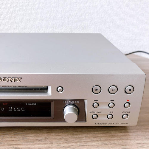 Sony Cd, Md Cassette Decks Mds S500 Netmd