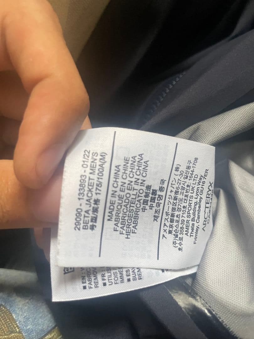 Arc'Teryx Mountain Parkas Beta Lt