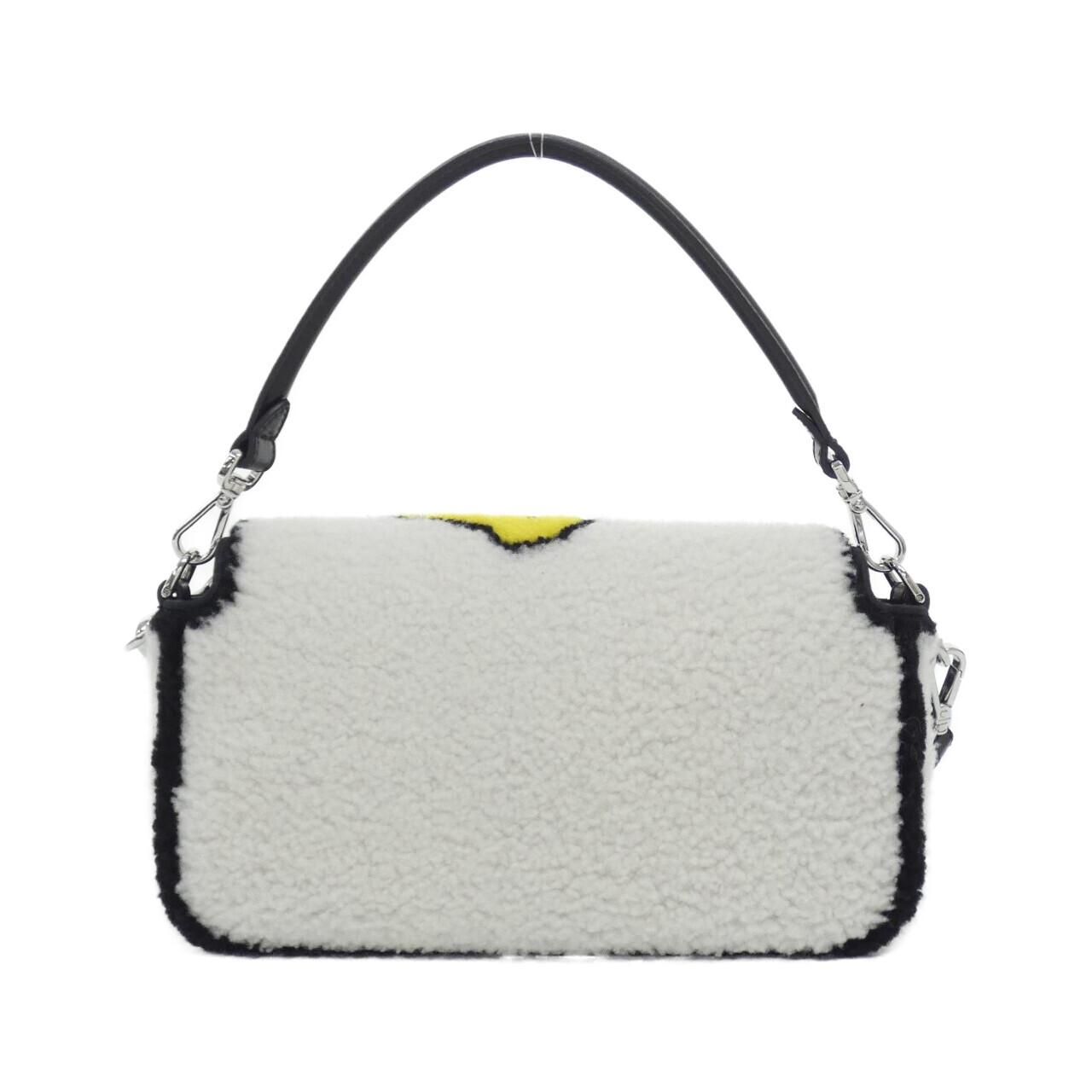 Fendi Handbag 7Va572 Awxm F1S92/Nero+Pomelo F1S92/ Silver(