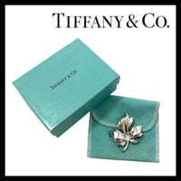 Tiffany Broach Corsage Tiffany&Co. 1995 Sv925 Sterling Silver/ 9.4G (Ser-6804)
