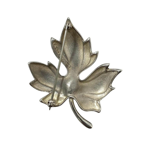 Tiffany Broach Corsage Tiffany&Co. 1995 Sv925 Sterling Silver/ 9.4G (Ser-6804)