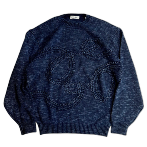 Vintage Knit Sweater 90S 3D