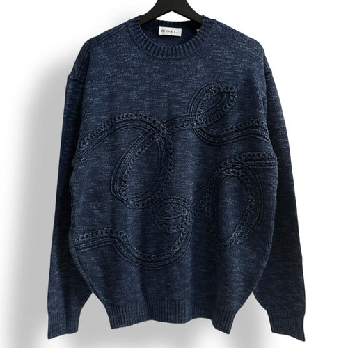 Vintage Knit Sweater 90S 3D
