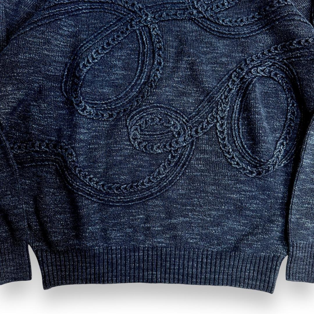 Vintage Knit Sweater 90S 3D