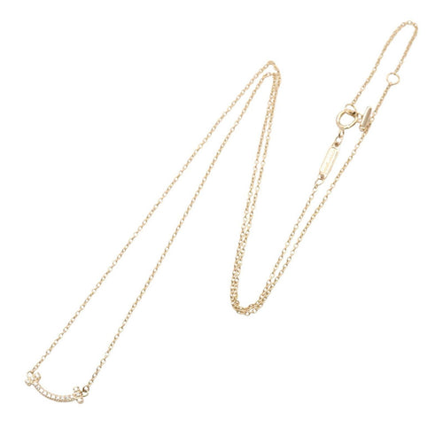 Tiffany Necklace Co T 42.5/47.5 K18Pg