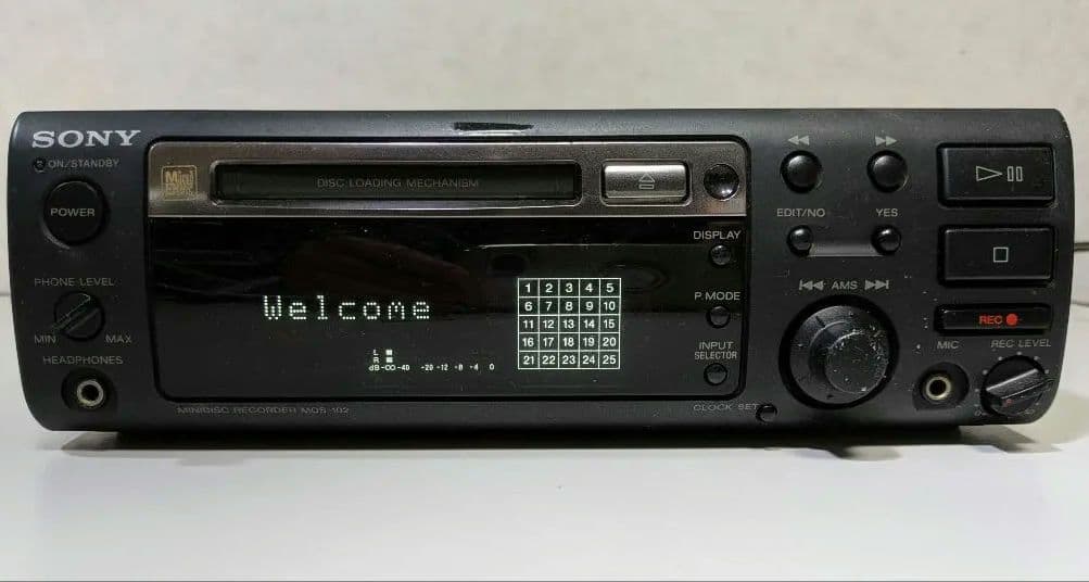 Sony Cd, Md Cassette Decks Mds-102