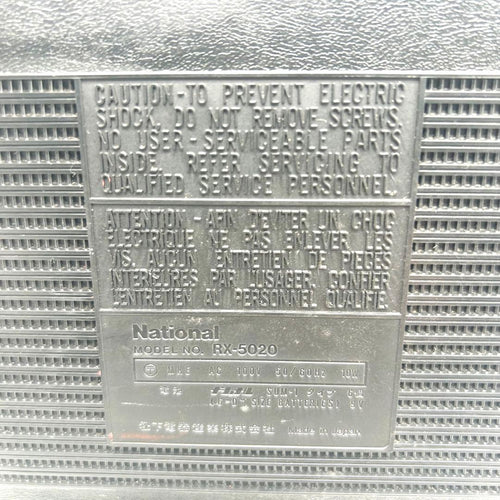 Panasonic Radio And Boombox National Fm/Am Rx-5020