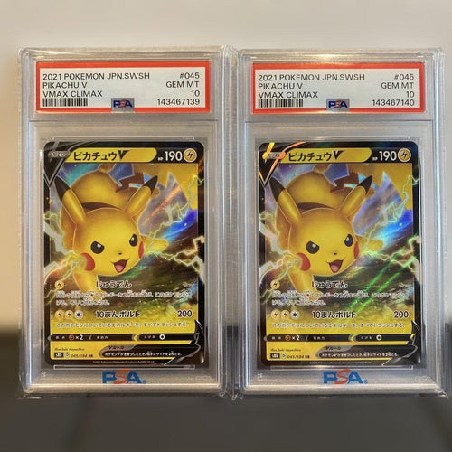 Pokemon Card Game Psa10 V Rr 045