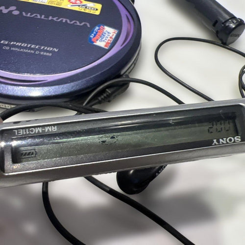 Sony Portable Cd Player G-Protection D-E888