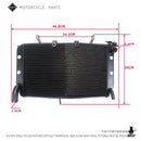 Engine Cooling Device Yamaha Fazer1000 Fz1-S Fz1-N Fzs1000 Fz8-N Fz8-S 2006-2015