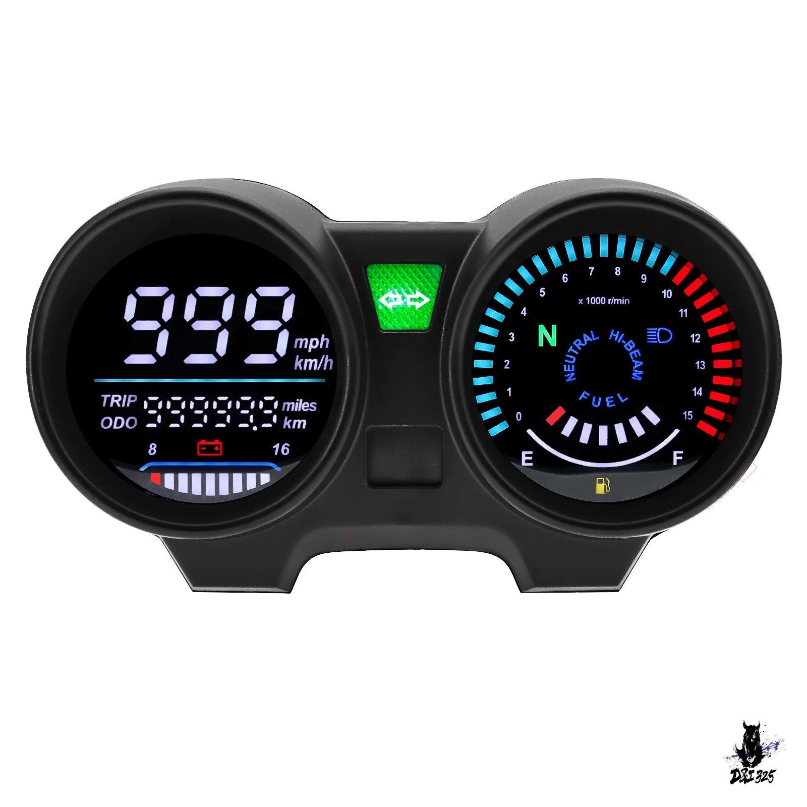 Meter Lcd 15000Rpm
