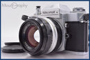 Slr Camera (Film) Nikon Nikomat El Nikkor-S C Auto F1.4 Ai #Yk5709