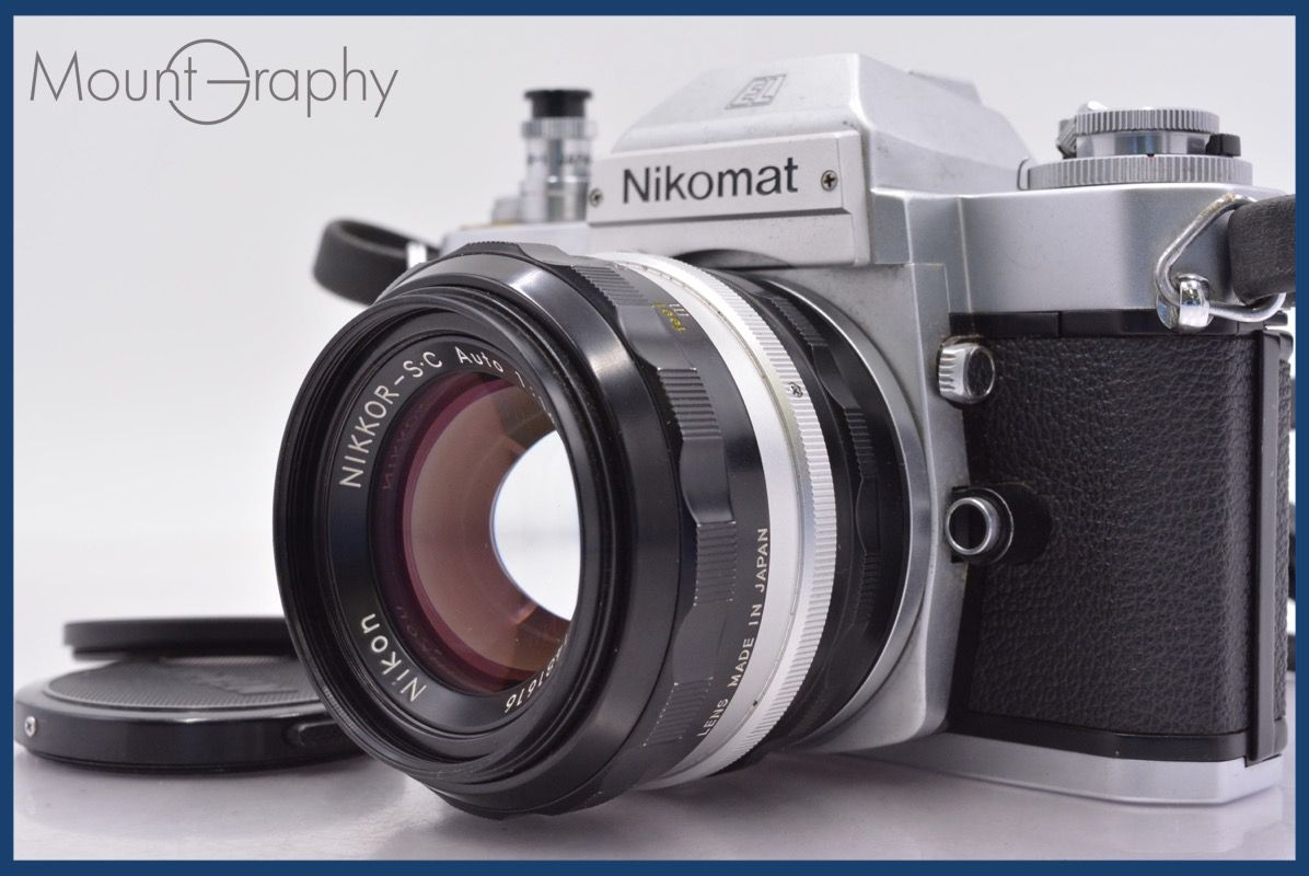 Slr Camera (Film) Nikon Nikomat El Nikkor-S C Auto F1.4 Ai #Yk5709