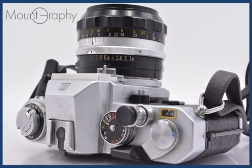 Slr Camera (Film) Nikon Nikomat El Nikkor-S C Auto F1.4 Ai #Yk5709