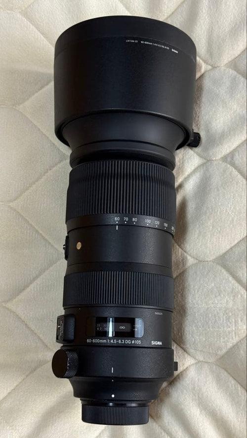 Sigma Lens (Zoom) 60-600Mm F4.5-6.3 Dg Os Hsm Sports