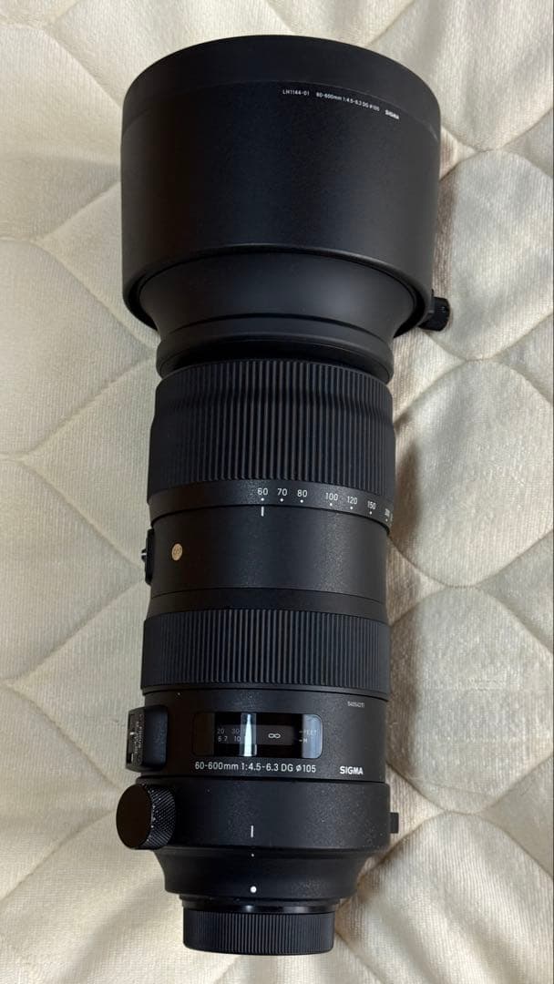 Sigma Lens (Zoom) 60-600Mm F4.5-6.3 Dg Os Hsm Sports