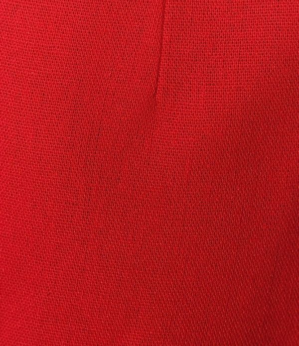 Long Sleeves, Three Quarter Sleeve Gbethenny Halter Neck Mini Dress Ruby Red