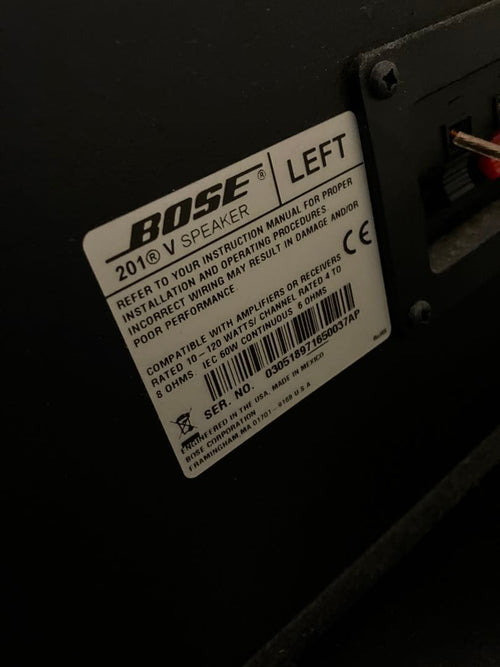 Bose Speakers 201V