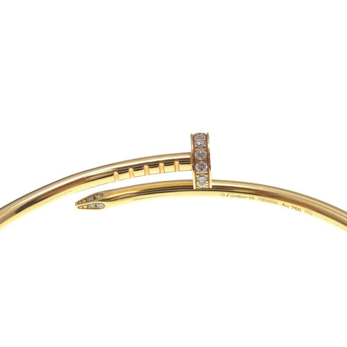 Cartier Bracelet Bl/Sm/Pg/D/8.8G/#15 B6065815 K18 K18Pg/ 431