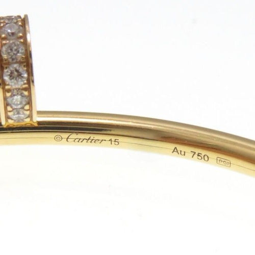 Cartier Bracelet Bl/Sm/Pg/D/8.8G/#15 B6065815 K18 K18Pg/ 431