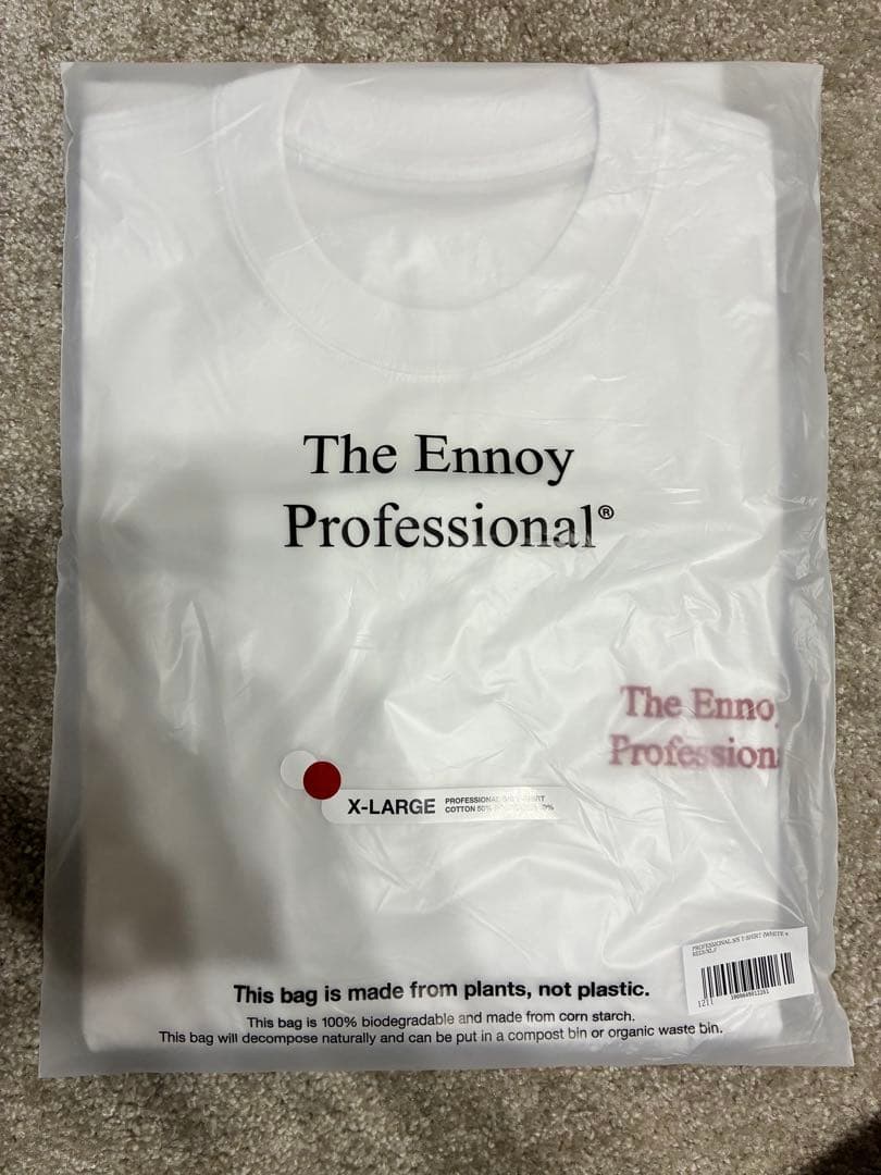 T-Shirts The Ennoy Professional T White Red Xl X