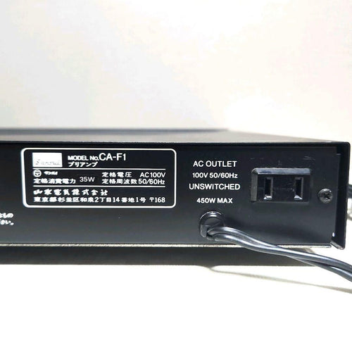 Sansui Preamplifiers Ca-F1