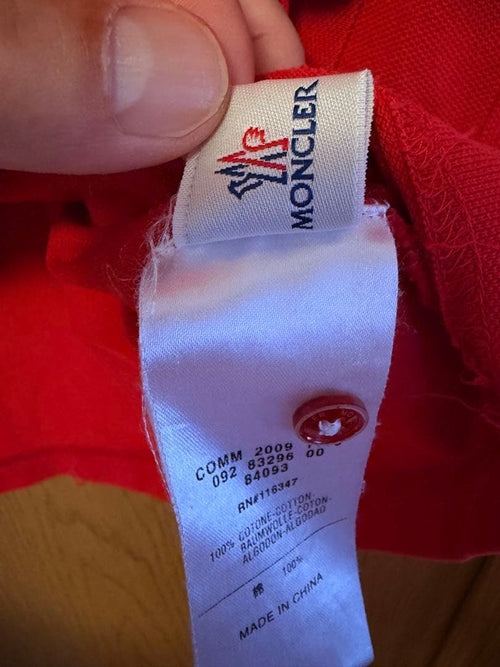 Moncler Polo Shirts Xl