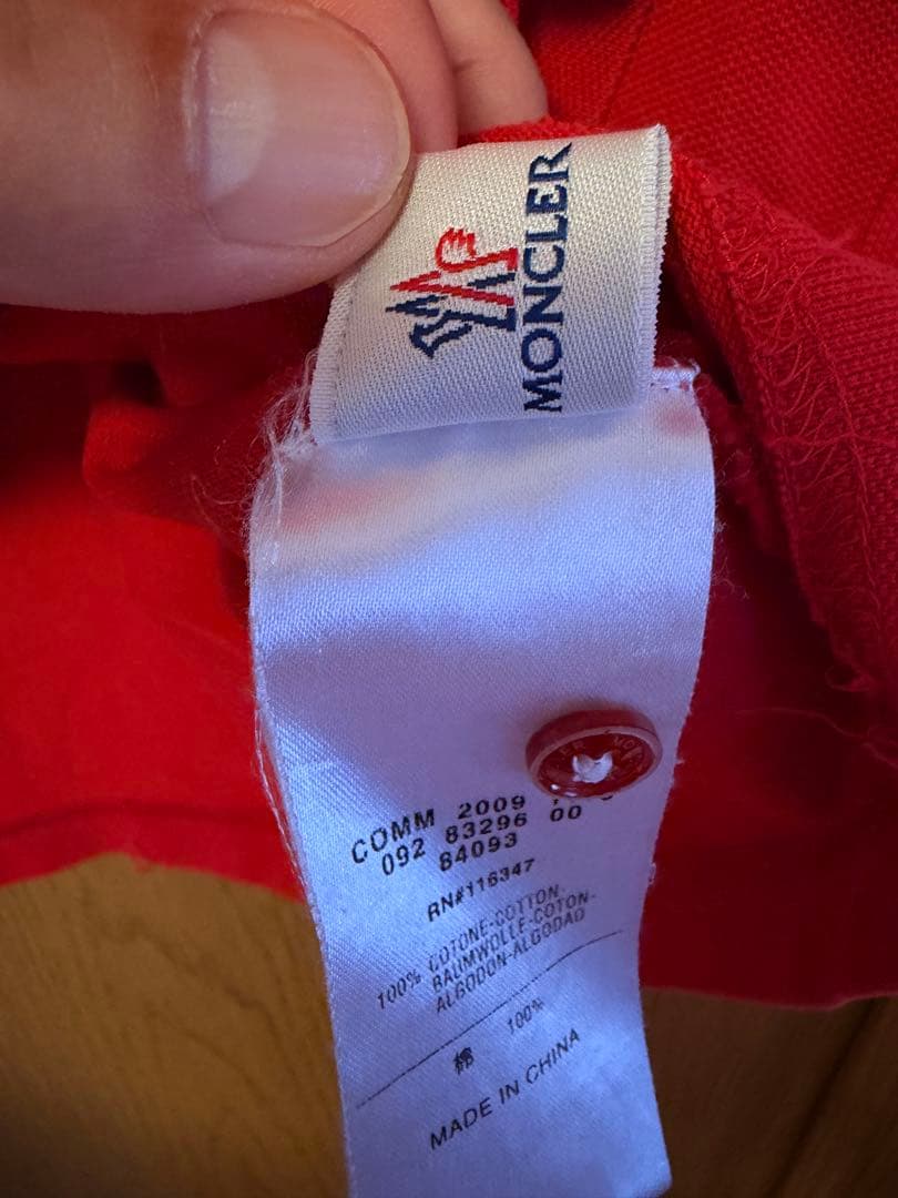 Moncler Polo Shirts Xl
