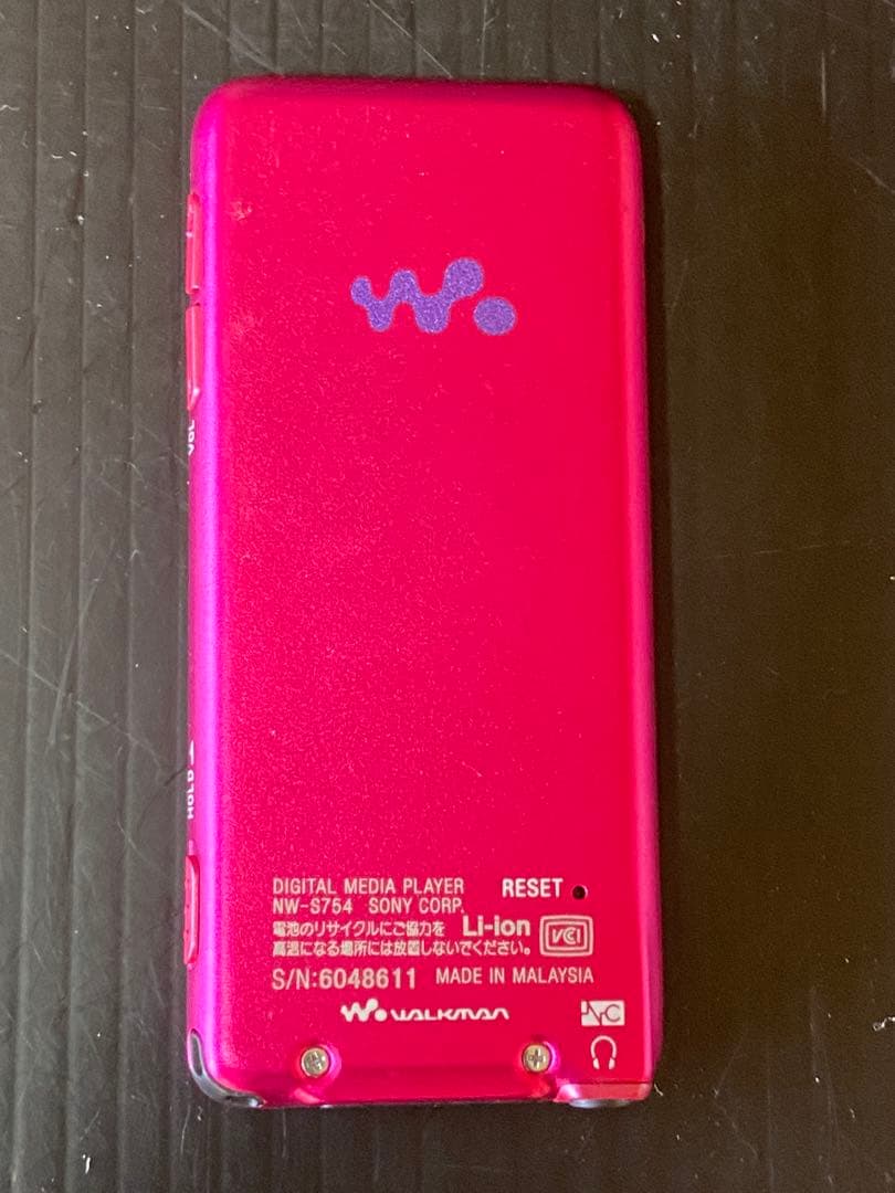 Sony Digital Audio Players Nw-S754