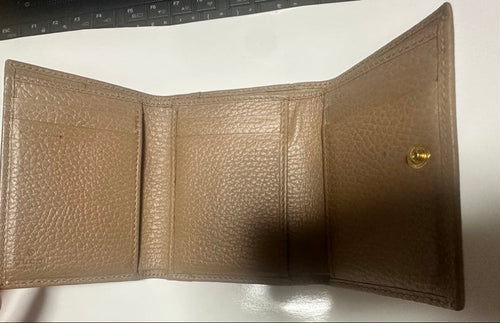 Gucci Trifold Wallets Petite Marmont Porcelain Rose