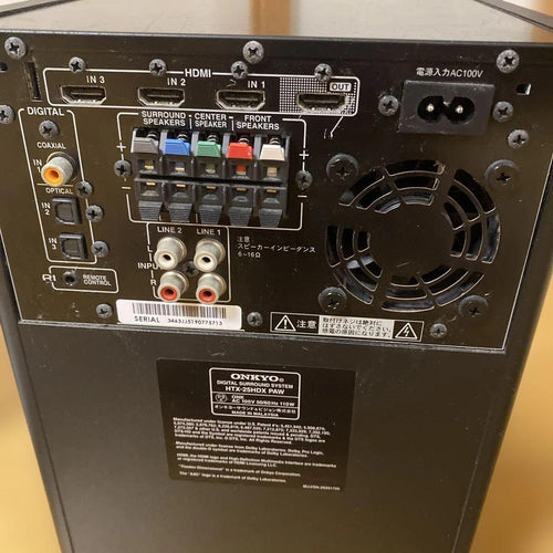 Onkyo Av Amplifiers Htx-25Hdx