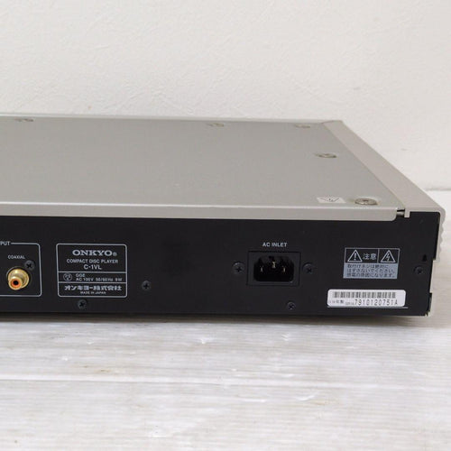 Onkyo Cd Sacd Players C-1Vl