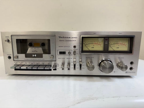 Technics Cd, Md Cassette Decks Rs-M40