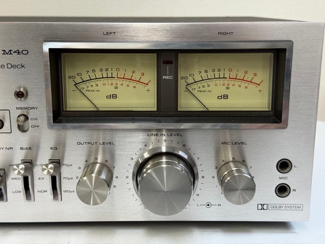 Technics Cd, Md Cassette Decks Rs-M40