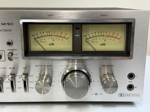 Technics Cd, Md Cassette Decks Rs-M40