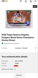 Mlb Ssp 2025 Topps Ws Psa