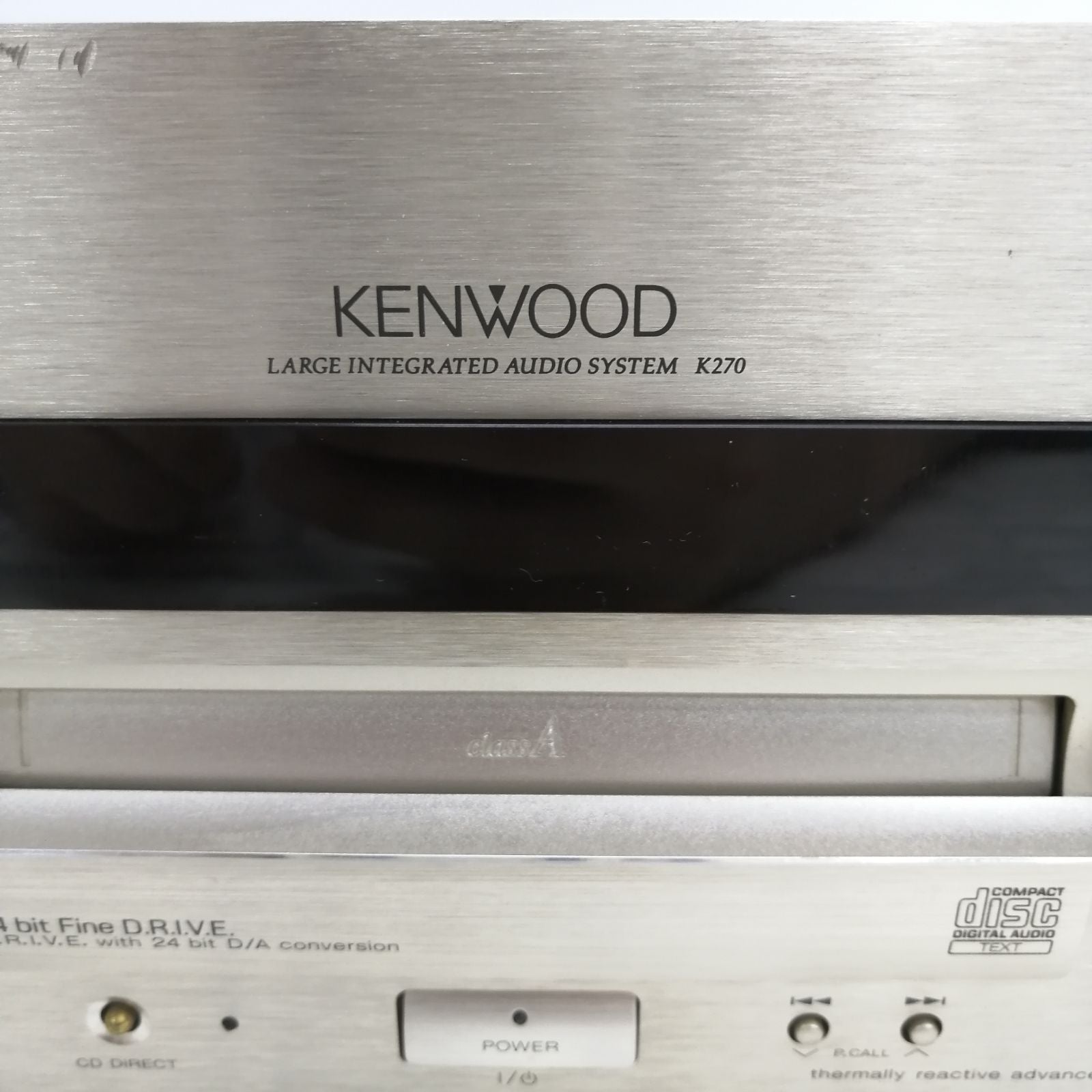 Cd Sacd Player Kenwood K270 M2444-Hrtk4