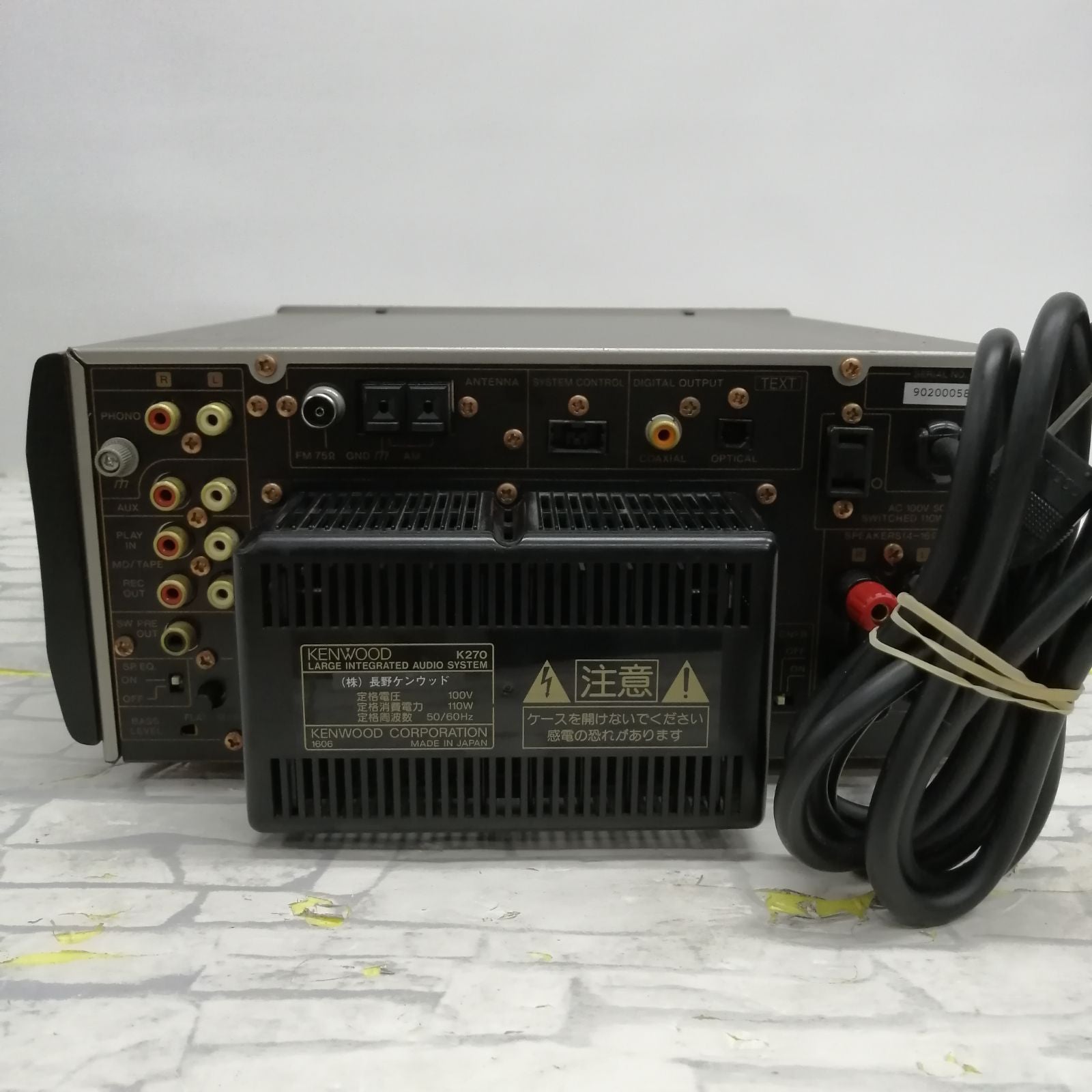 Cd Sacd Player Kenwood K270 M2444-Hrtk4