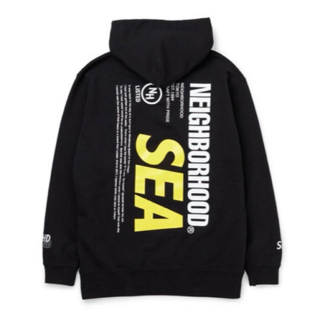 Neighborhood Hoodies Wind And Sea L Black
