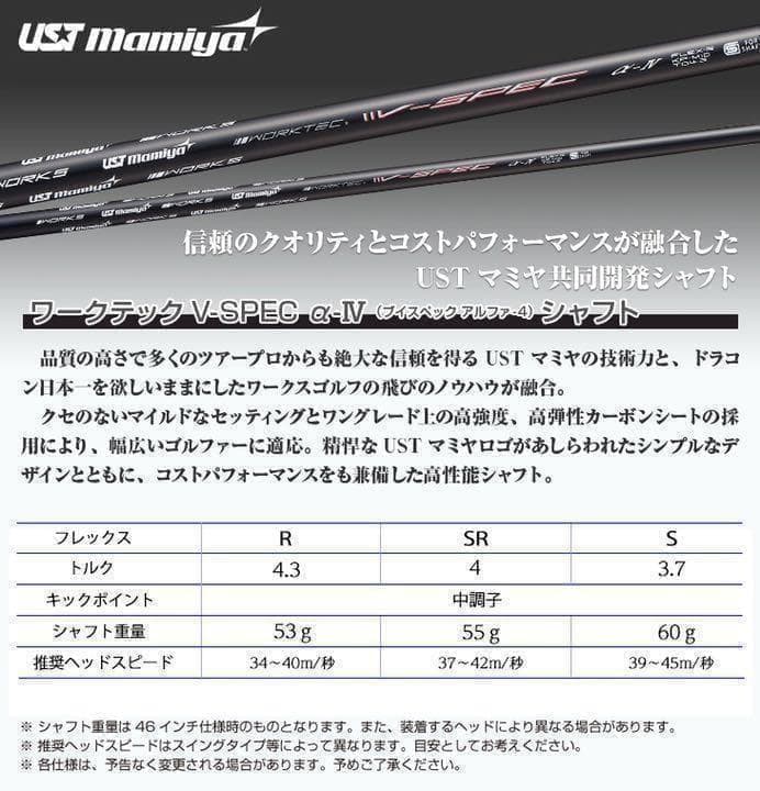 Works Golf Driver Ust