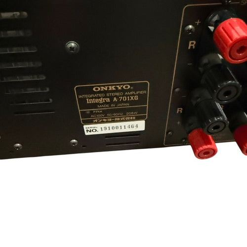 Denon Av Amplifier Onkyo Integra A-701Xg