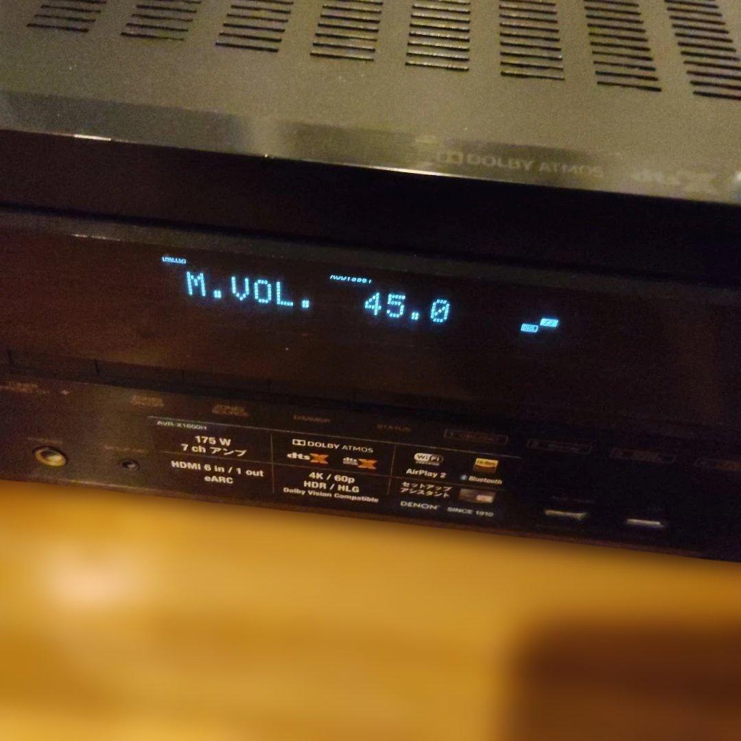 Denon Av Amplifiers Avr-X1600H