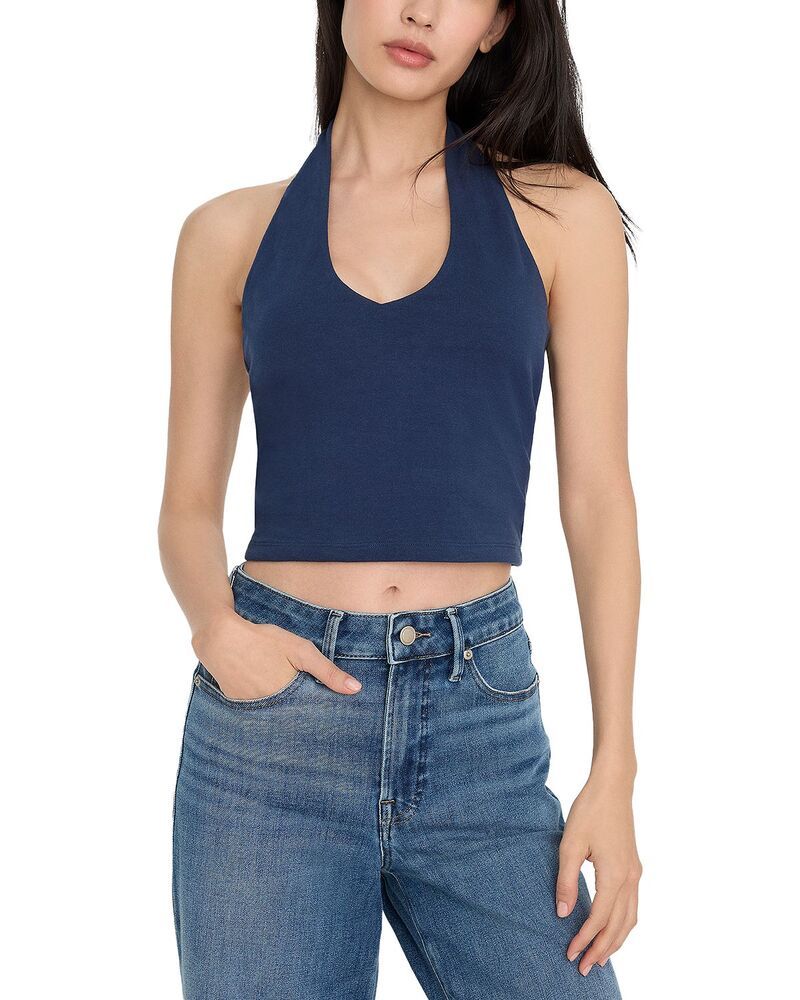 Camisole Good American Super Stretchalter Tank Top Horizon Ink