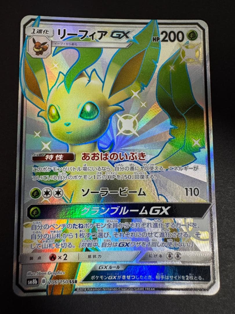 Pokemon Card Game Gx Ssr Sm8B 206/150