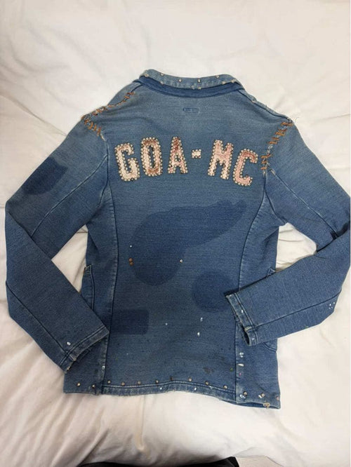 Kapital Denim Jackets Mc Jacket With Studs And Patches