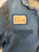 Kapital Denim Jackets Mc Jacket With Studs And Patches