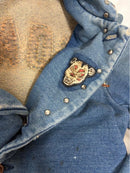 Kapital Denim Jackets Mc Jacket With Studs And Patches