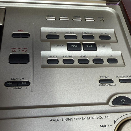 Sony Cd Md Cassette Deck Md-7000 Celebrity Ii Md-Cd